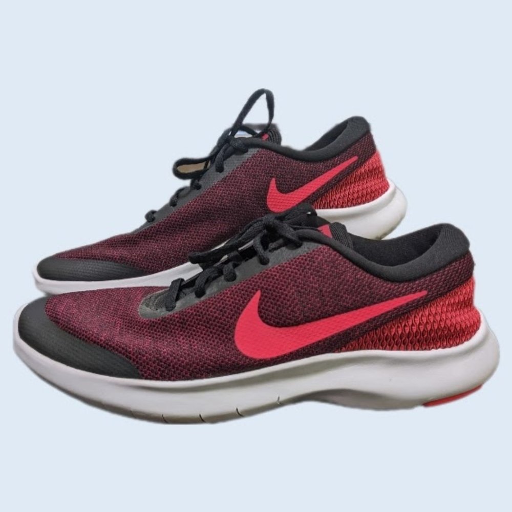 Nike Flex Experience RN7 Running Shoes Pink & Black EUC 11